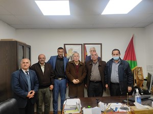 مدير عام الحكم المحلي يزور بلدية قفين 