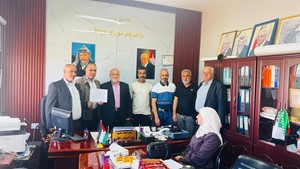 مراسم استلام مجلس قروي جلقموس بحضور نائب مدير المديرية الاستاذ محمد عمارنة ومدير التوجيه والرقابة في المديرية الاستاذ منير دراغمة 