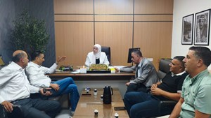استقبلت م.ميرفت غزال مدير عام الحكم المحلي في محافظة جنين رئيس واعضاء بلدية كفردان للتباحث بقضايا البلدية واحتياجاتها