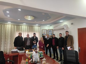 مدير الحكم المحلي يزور بلدية قفين