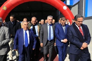تقرير تلفزيون فلسطين - افتتاح محطة ترحيل النفايات في  غزة