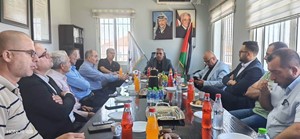 عطوفة المحافظ ومدير عام الحكم المحلي يتفقدان عدداً من بلدات محافظة قلقيلية