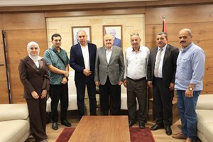 وزير الحكم المحلي يبحث مع بلدية برقين احتياجات المشاريع التنموية 