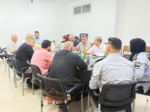 اللجنة الإقليمية للتخطيط والبناء لمحافظة قلقيلية تعقد جلستها الدورية رقم (5/2026)