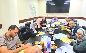 اللجنة الاقليمية للتخطيط والتنظيم في محافظة نابلس تعقد جلستها رقم 28/2026