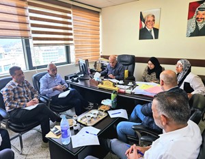 اللجنة الاقليمية للتخطيط والتنظيم في محافظة نابلس تعقد جلستها رقم  30/2026