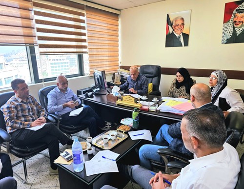 اللجنة الاقليمية للتخطيط والتنظيم في محافظة نابلس تعقد جلستها رقم  30/2026